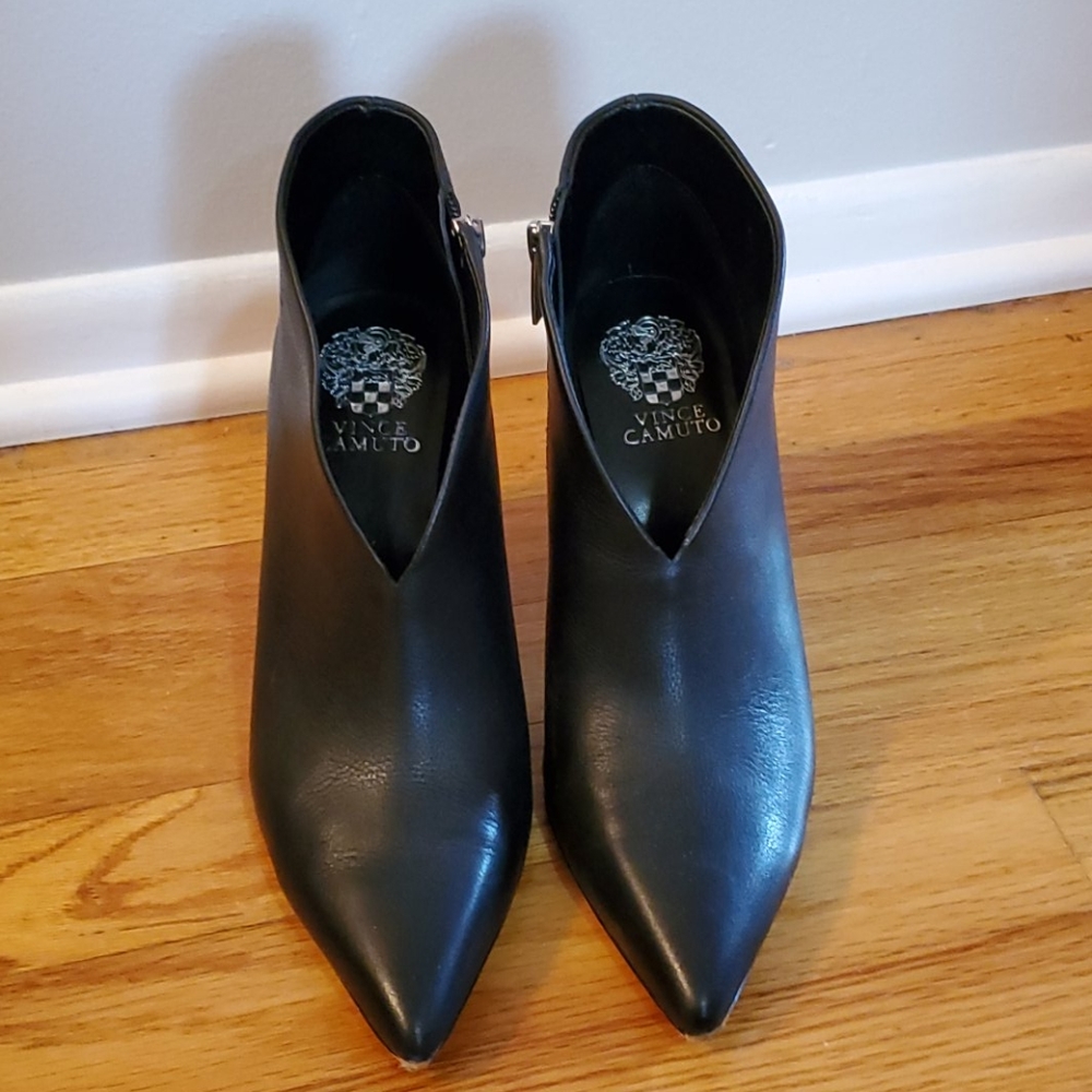 Black ankle boots